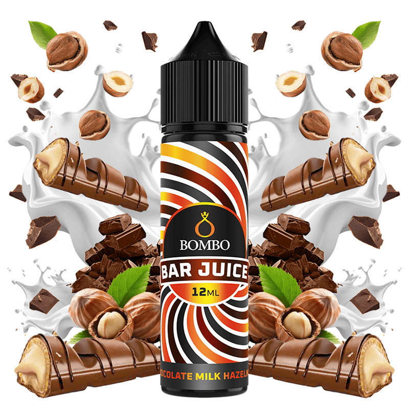 60ml Chocolate Milk Hazelnut Bombo Bar Juice - 12ml S&V | www.e-smoke.sk
