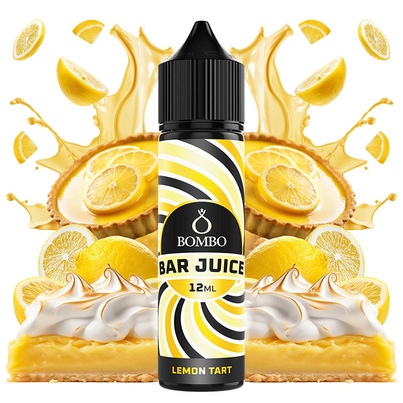 60ml Lemon Tart Bombo Bar Juice - 12ml S&V | www.e-smoke.sk
