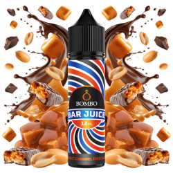60ml Peanut Chocolate Caramel Bombo Bar Juice - 12ml S&V | www.e-smoke.sk