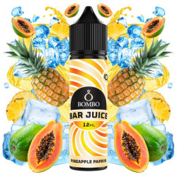 60ml Pineapple Papaya Bombo Bar Juice - 12ml S&V | www.e-smoke.sk