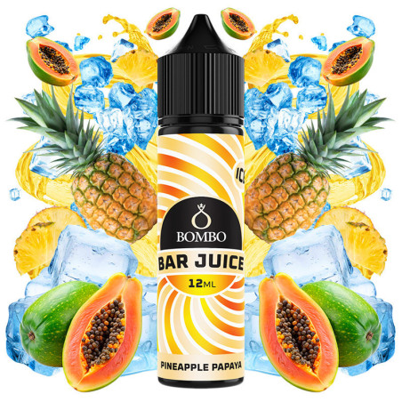 60ml Pineapple Papaya Bombo Bar Juice - 12ml S&V | www.e-smoke.sk