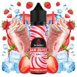 60ml Strawberry Milkshake Bombo Bar Juice - 12ml S&V | www.e-smoke.sk