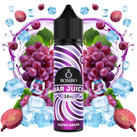 60ml Super Grape Bombo Bar Juice - 12ml S&V | www.e-smoke.sk