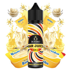 60ml Vanilla Custard Bombo Bar Juice - 12ml S&V | www.e-smoke.sk