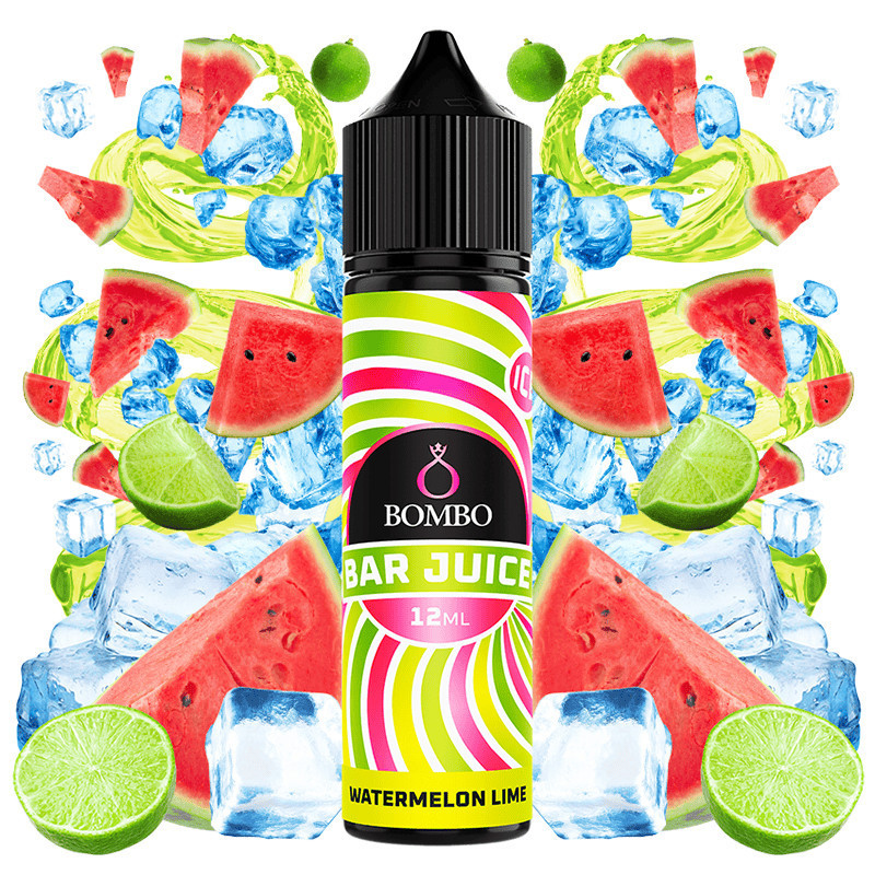 60ml Watermelon Lime Bombo Bar Juice - 12ml S&V | www.e-smoke.sk