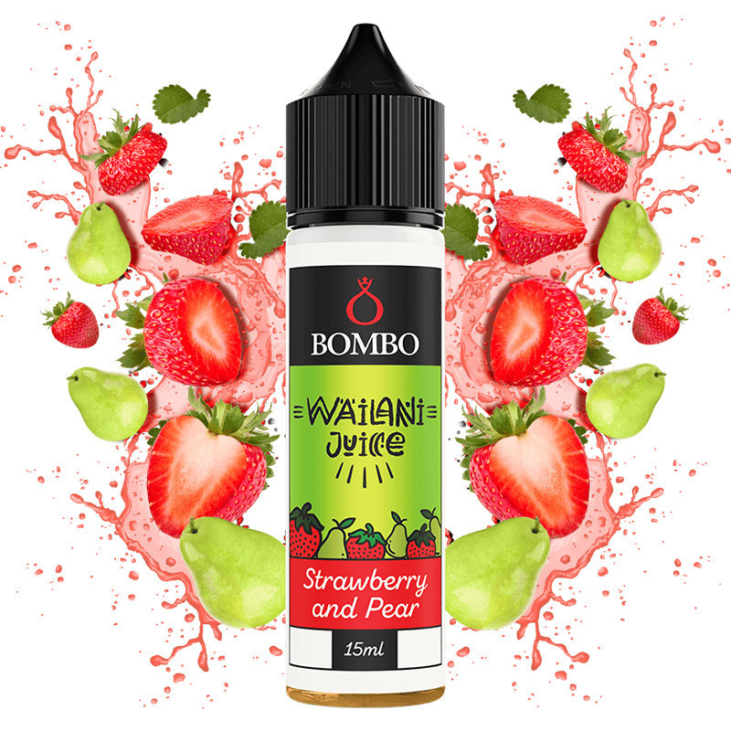 60ml Strawberry Pear Bombo Wailani Juice - 15ml S&V | www.e-smoke.sk