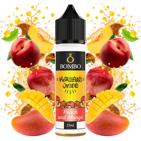 60ml Peach and Mango Bombo Wailani - 15ml S&V | www.e-smoke.sk
