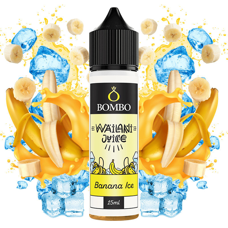 60ml Banana Ice Bombo Wailani - 15ml S&V | www.e-smoke.sk