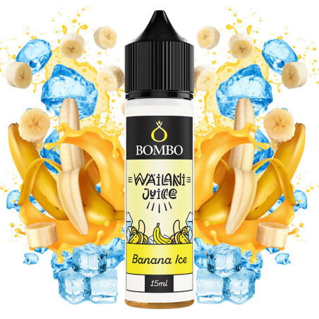 60ml Banana Ice Bombo Wailani - 15ml S&V | www.e-smoke.sk