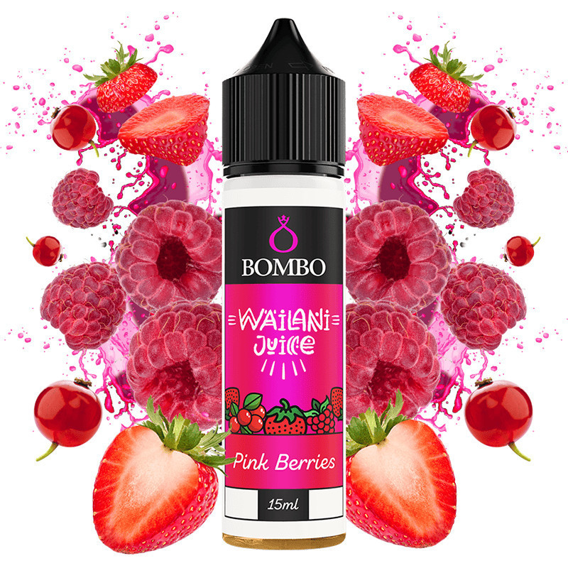 60ml Pink Berries Bombo Wailani Juice - 15ml S&V | www.e-smoke.sk