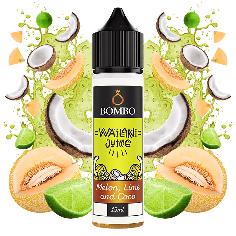 60ml Melon Lime and Coco Bombo Wailani Juice - 15ml S&V | www.e-smoke.sk