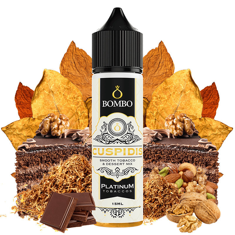 120ml Cuspidis BOMBO PLATINUM TOBACCOS  - 40 ml S&V