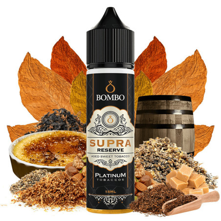 60ml Supra Reserve Bombo Platinum Tobaccos - 15ml S&V | www.e-smoke.sk