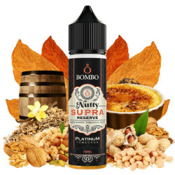 60ml Nutty Supra Reserve Bombo Platinum Tobaccos - 15ml S&V | www.e-smoke.sk