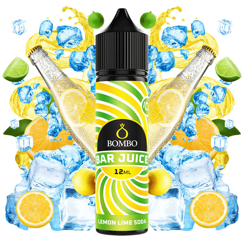 60ml Lemon Lime Soda Bombo Bar Juice - 12ml S&V | www.e-smoke.sk