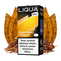 10 ml Traditional Tobacco Liqua SALT e-liquid | www.e-smoke.sk