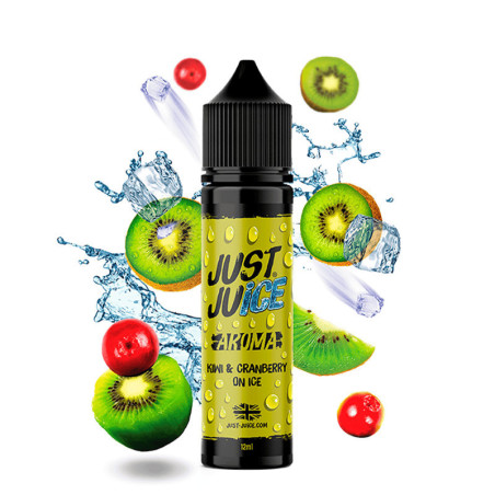 60ml Kiwi & Cranberry On Ice JUST JUICE Aroma - 12ml S&V | www.e-smoke.sk