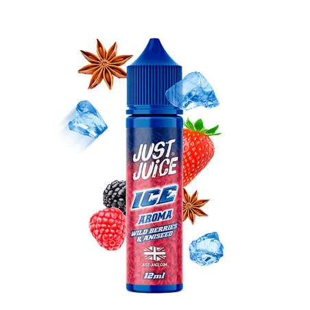 60ml Wild Berries & Aniseed JUST JUICE ICE - 12ml S&V | www.e-smoke.sk