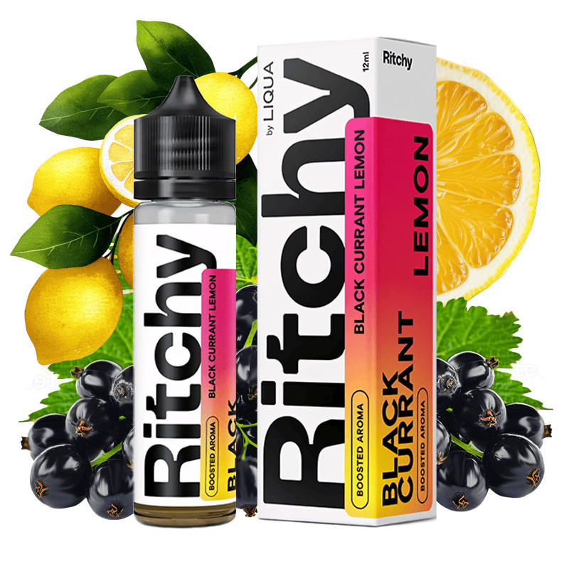 60 ml Blackcurrant Lemon RITCHY - 12 ml S&V | www.e-smoke.sk