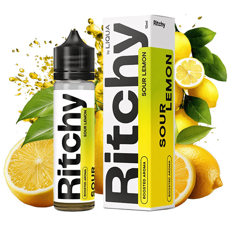 60 ml Sour Lemon RITCHY - 12 ml S&V | www.e-smoke.sk