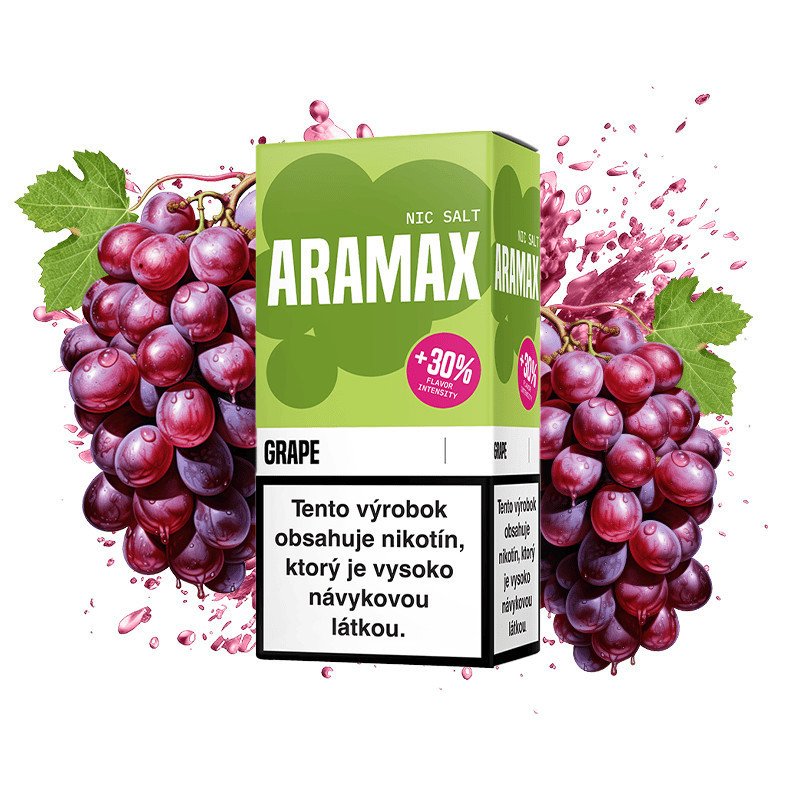10ml Grape ARAMAX SALT e-liquid | www.e-smoke.sk