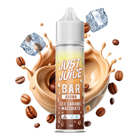 60ml Iced Caramel Macchiato JUST JUICE Bar - 12ml S&V | www.e-smoke.sk