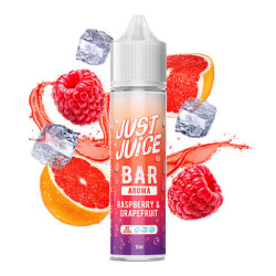 60ml Raspberry & Grapefruit JUST JUICE Bar - 12ml S&V | www.e-smoke.sk