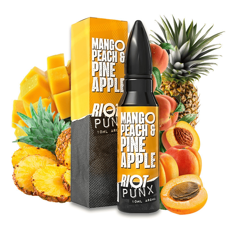60ml Mango Peach & Pineapple RIOT SQUAD PUNX - 10ml | www.e-smoke.sk