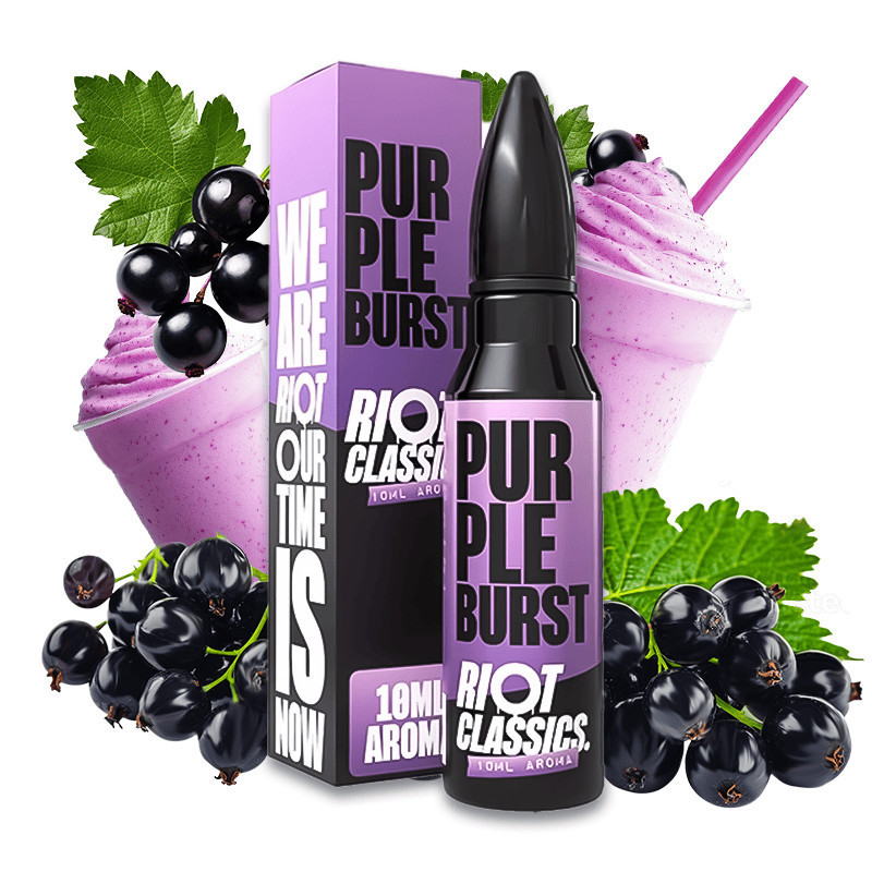 60ml Purple Burst RIOT SQUAD - 10ml | www.e-smoke.sk
