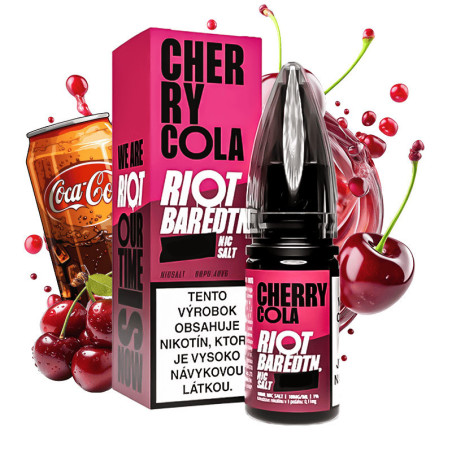10ml Cherry Cola Riot BAR EDTN SALT e-liquid | www.e-smoke.sk