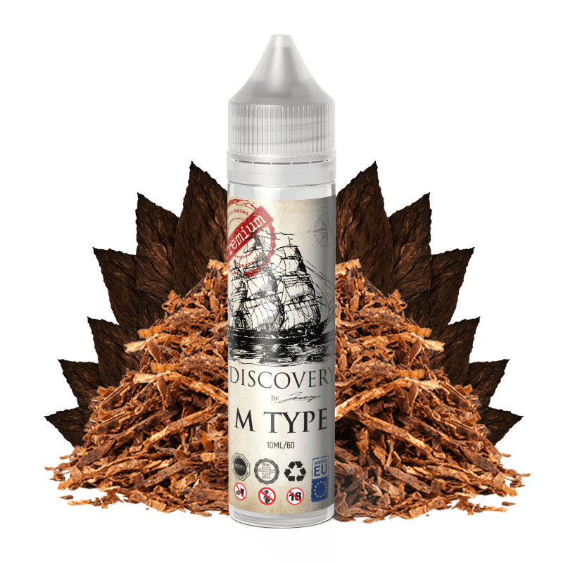 60ml M Type Discovery - 10ml S&V | www.e-smoke.sk