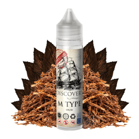 60ml M Type Discovery - 10ml S&V | www.e-smoke.sk