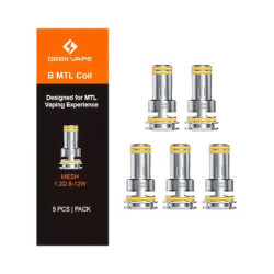 5-PACK GeekVape B MTL žhaviaca hlava | www.e-smoke.sk