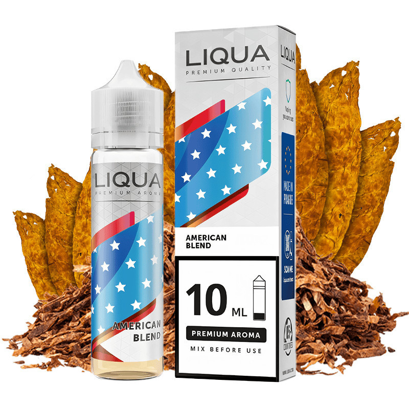 60 ml American Blend LIQUA MIX&GO - 10 ml S&V | www.e-smoke.sk