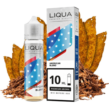 60 ml American Blend LIQUA MIX&GO - 10 ml S&V | www.e-smoke.sk