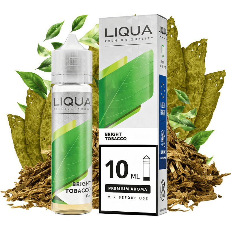60 ml Bright Tobacco LIQUA MIX&GO - 10 ml S&V | www.e-smoke.sk