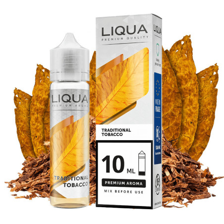 60 ml Traditional Tobacco LIQUA MIX&GO - 10 ml S&V | www.e-smoke.sk