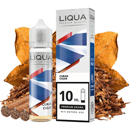 60 ml Cuban Cigar LIQUA MIX&GO - 10 ml S&V | www.e-smoke.sk