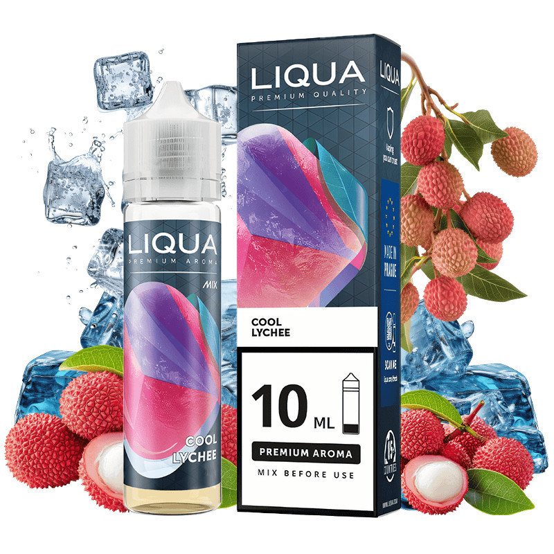 60 ml Cool Lychee LIQUA MIX&GO - 10 ml S&V | www.e-smoke.sk