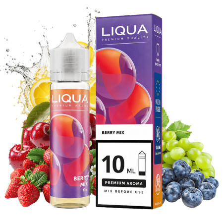 60 ml Berry Mix LIQUA MIX&GO - 10 ml S&V | www.e-smoke.sk