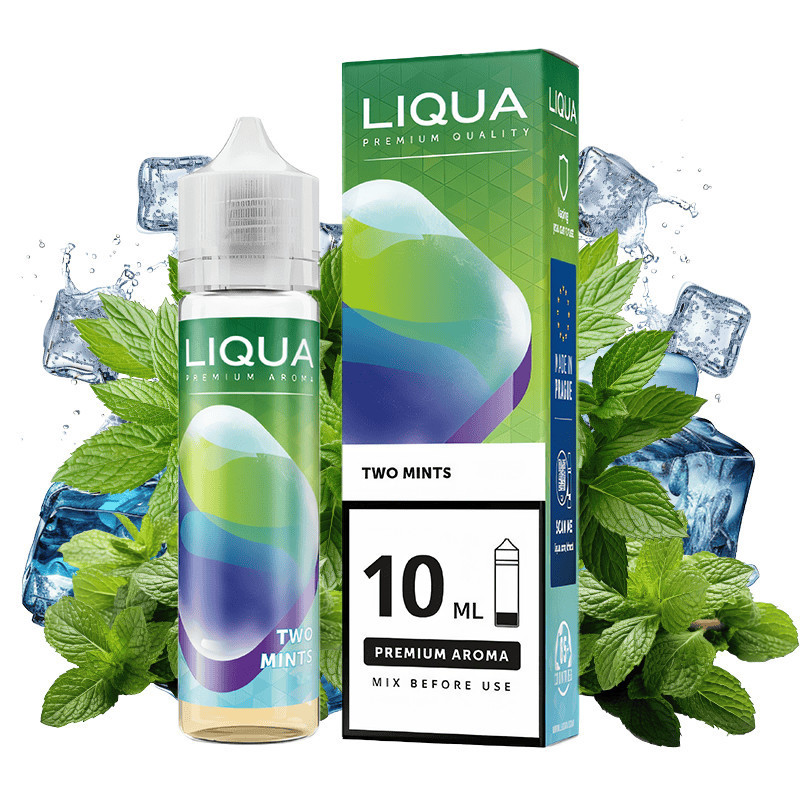 60 ml Two Mints LIQUA MIX&GO - 10 ml S&V | www.e-smoke.sk