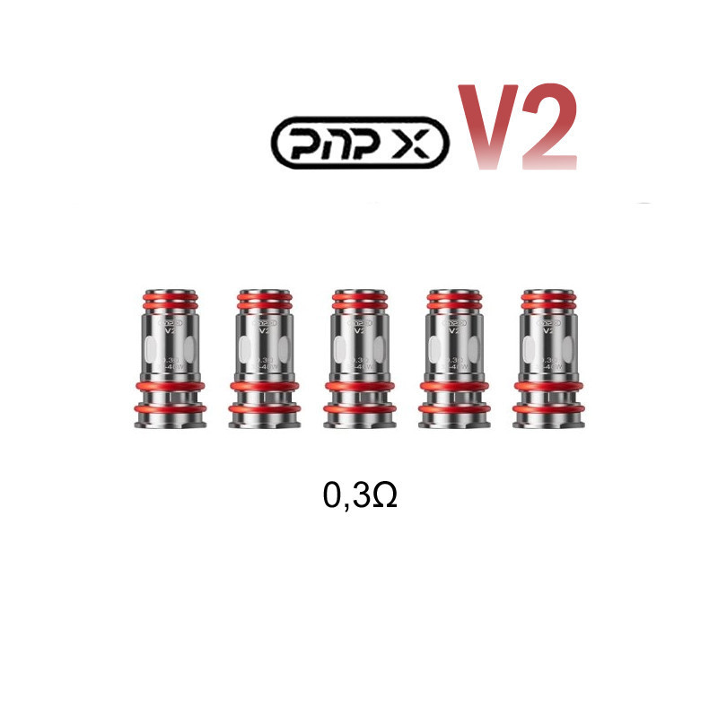 5-PACK Voopoo PnP X V2 (X2/S2) žhaviaca hlava | www.e-smoke.sk