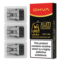 3-PACK OXVA Xlim V3 Top Fill SS cartridge | www.e-smoke.sk