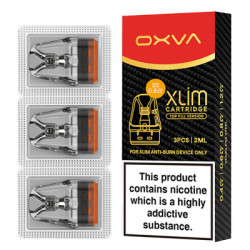 3-PACK OXVA Xlim V3 Top Fill SS cartridge | www.e-smoke.sk