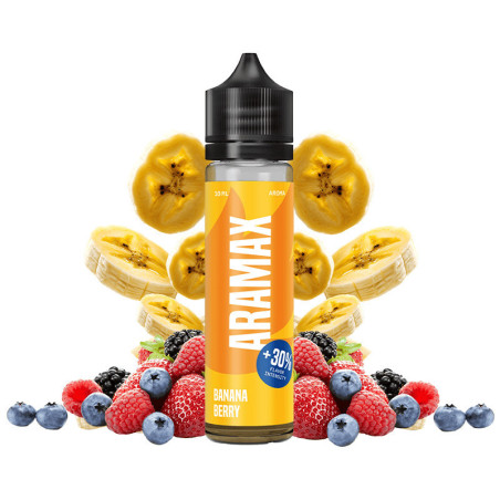 60 ml Banana Berry ARAMAX - 10 ml S&V | www.e-smoke.sk