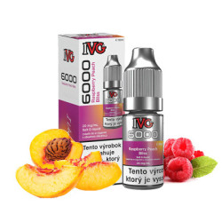 10ml Raspberry Peach Bliss IVG 6000 Salt e-liquid | www.e-smoke.sk