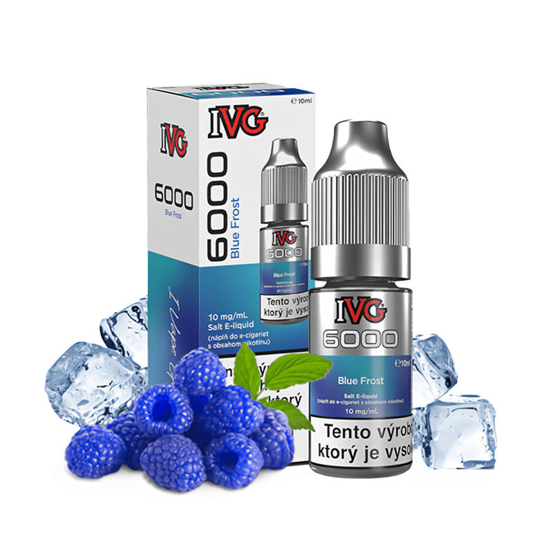 10ml Blue Frost IVG 6000 Salt e-liquid | www.e-smoke.sk
