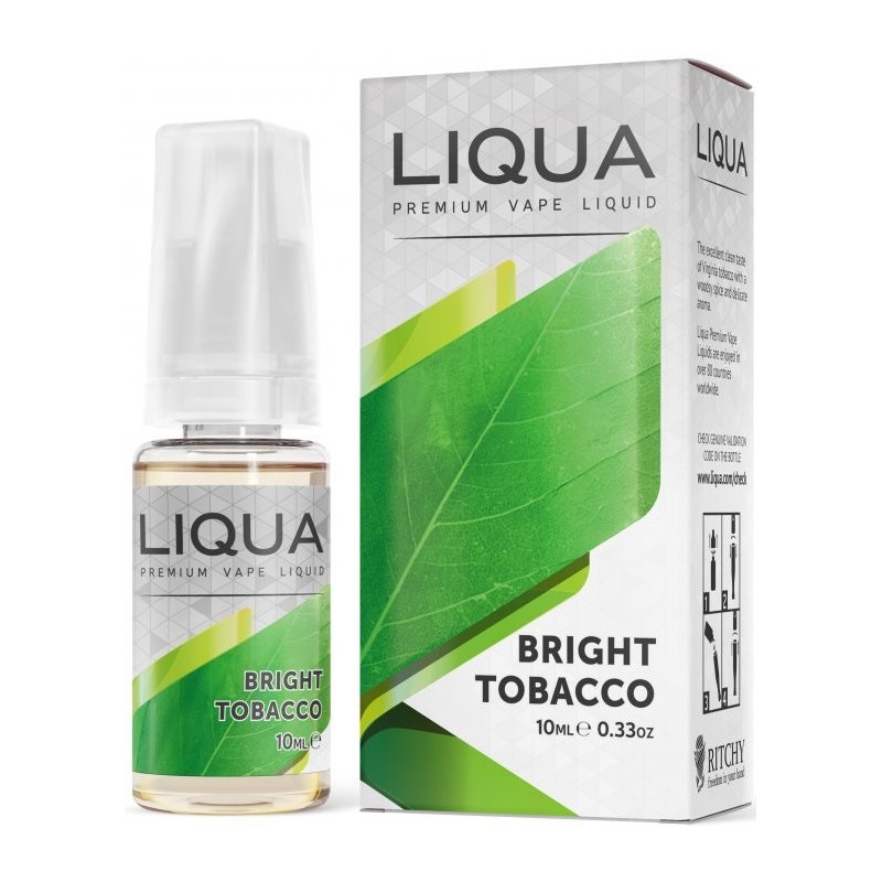 10 ml Bright tabak Liqua Elements e-liquid | www.e-smoke.sk