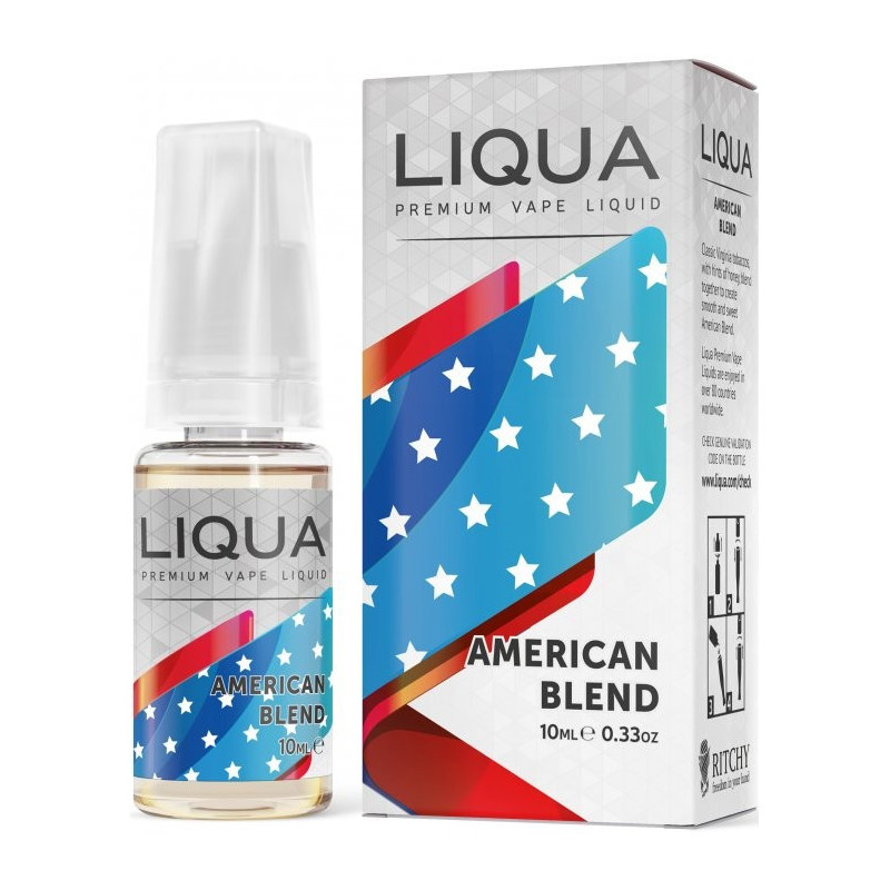 10 ml Americký tabak Liqua Elements e-liquid | www.e-smoke.sk
