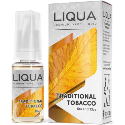 10 ml Traditional Tobacco Liqua Elements e-liquid | www.e-smoke.sk